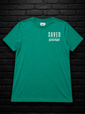 Saved Still Savage Men’s Tee – Emerald Green | L