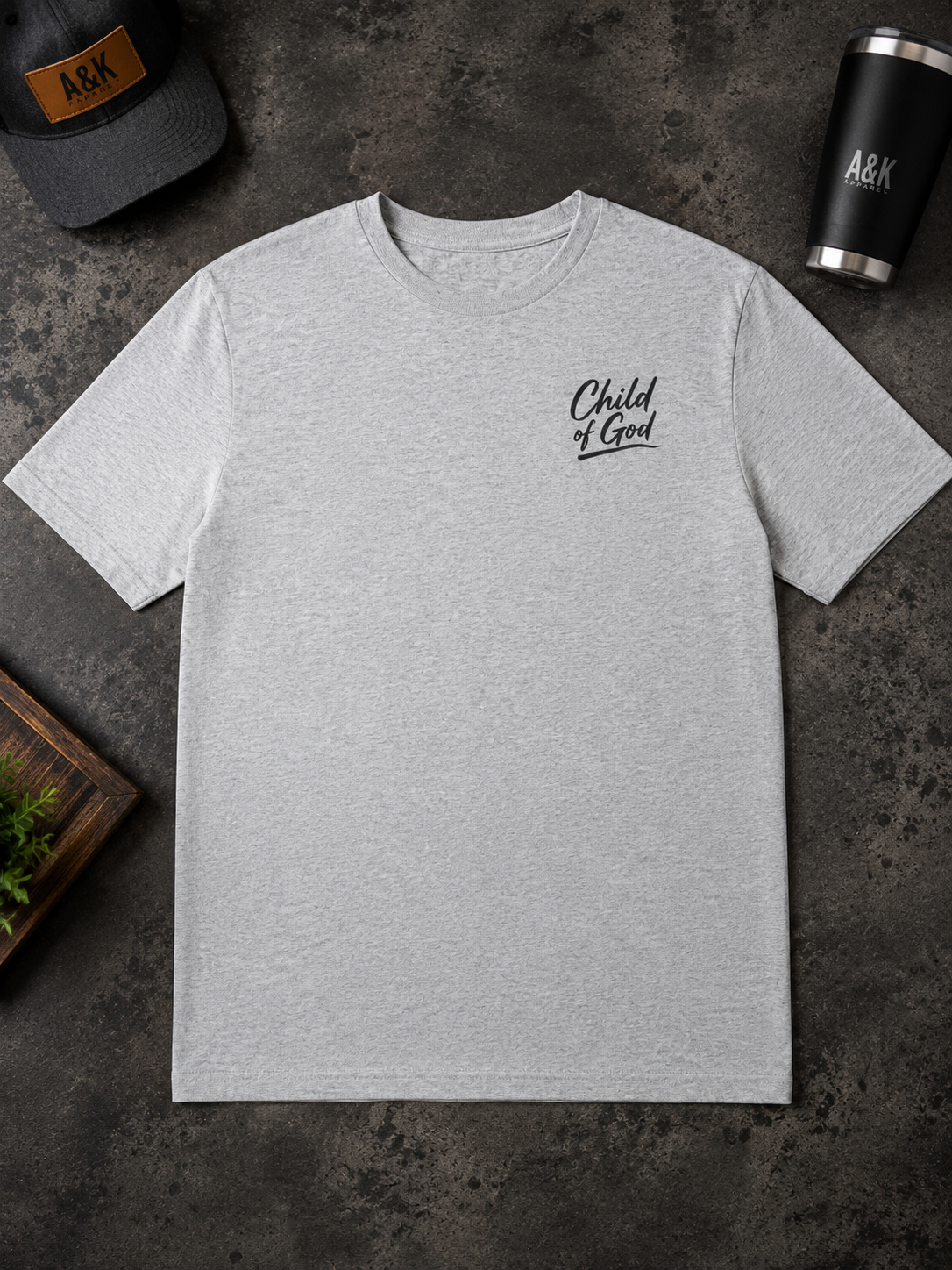 Child of God Men’s T-Shirt | Heather Gray