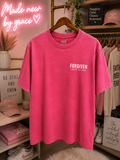 Forgiven Loved by God – Women’s Vintage Pink Faith Tee