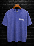 FORGIVEN Loved by God — Women’s  Purple acid Wash T-Shirt